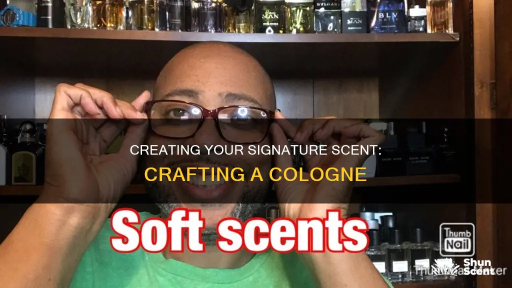 how to make your cologne project