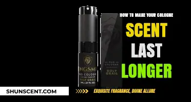 Maximize Your Cologne's Staying Power: Tips for Long-Lasting Fragrance