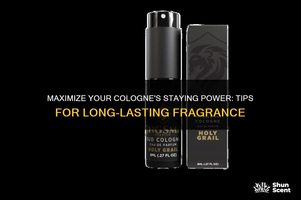 how to make your cologne scent last longer