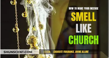Incense Aromas: Creating Church-like Scents at Home