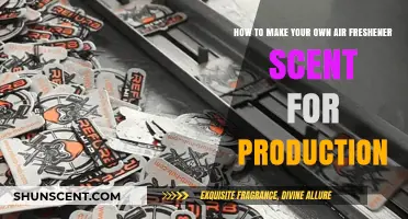 Crafting Custom Air Freshener Scents for Commercial Production