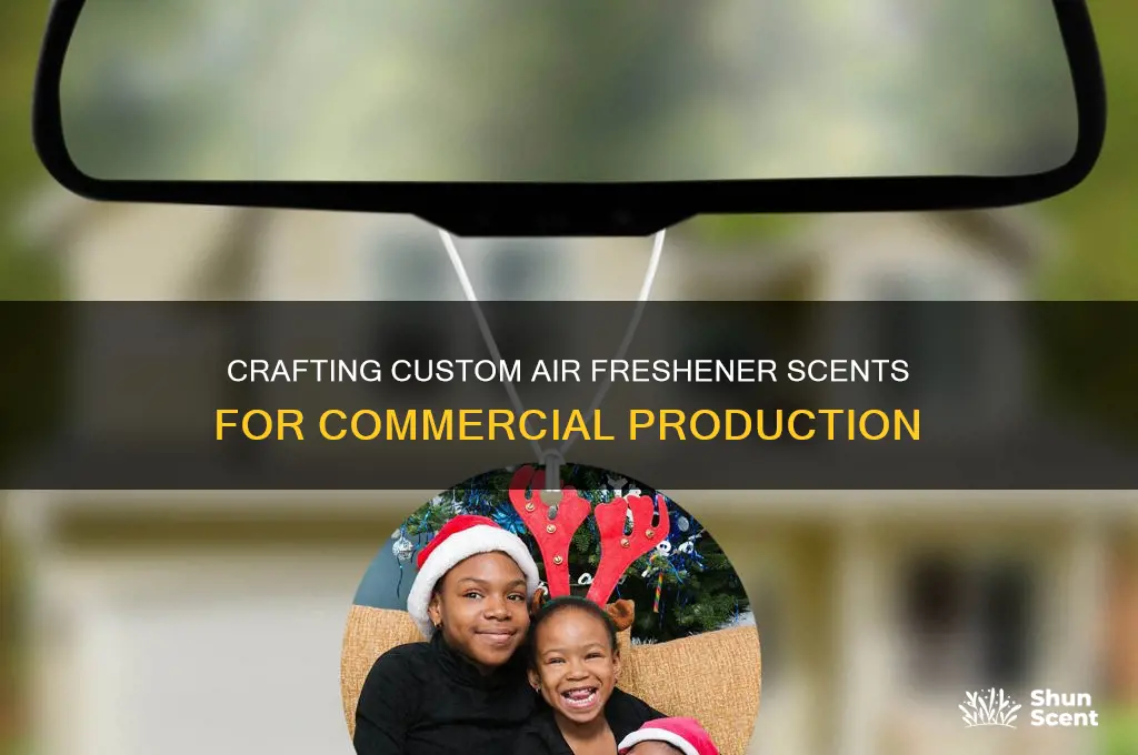 how to make your own air freshener scent for production