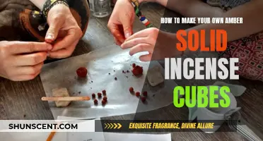 Make Your Own Amber Incense Cubes at Home