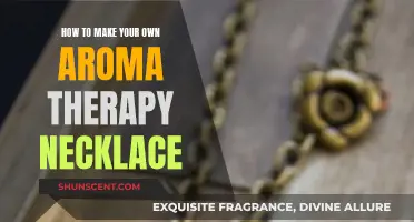 Make Your Own Aroma Therapy Necklace: A Creative DIY Guide