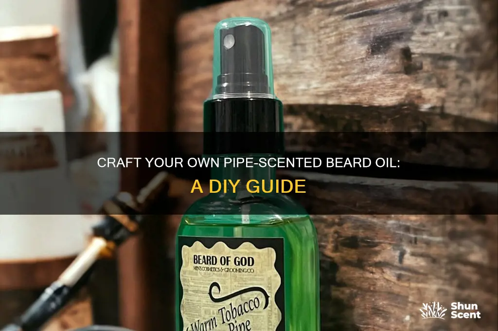 how to make your own beard oil pibe scented