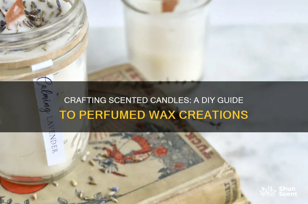 how to make your own candle with perfume scents
