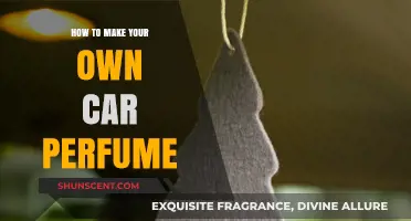 Custom Car Scents: Make Your Own Perfume