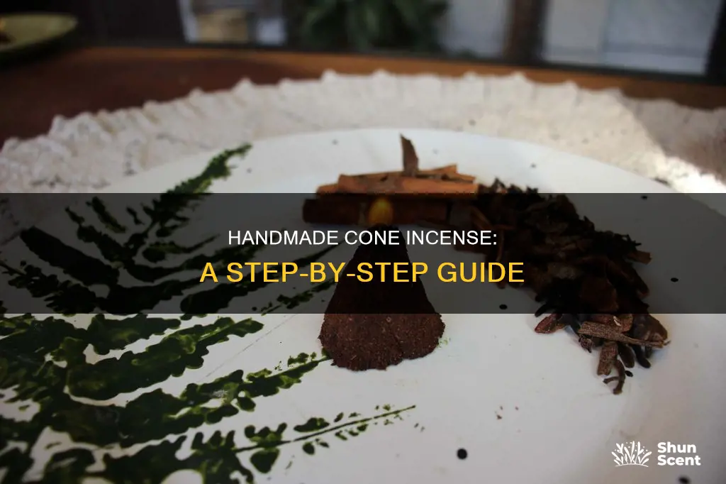 how to make your own cone incense