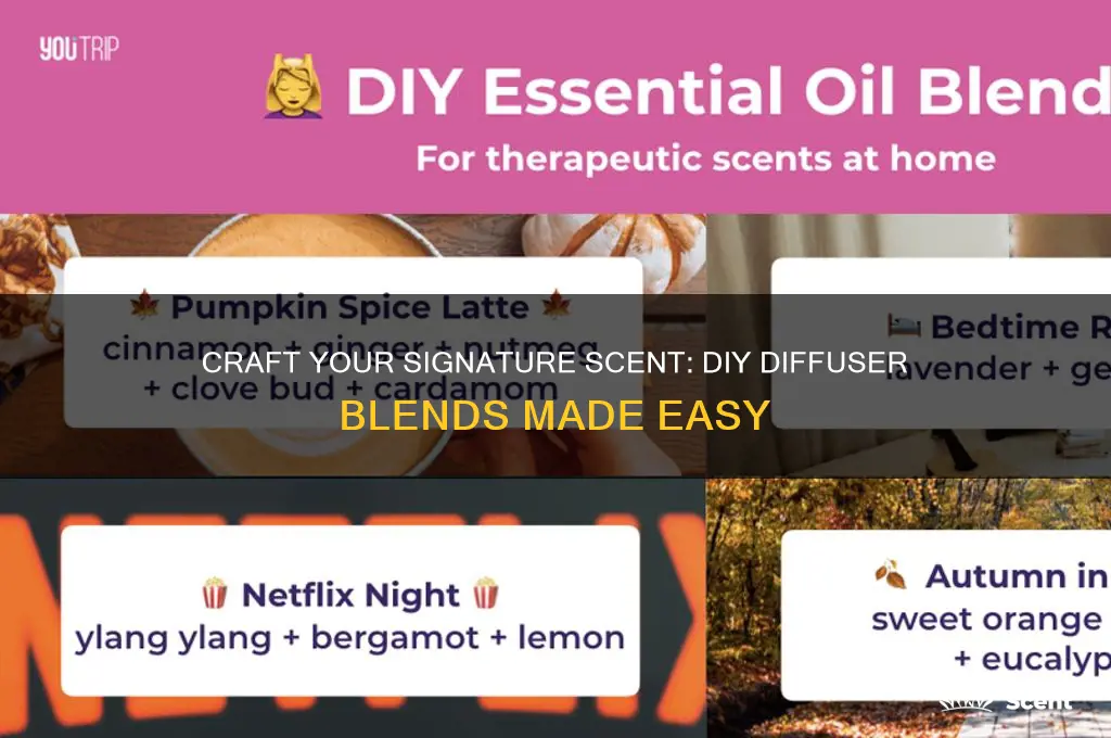 how to make your own diffuser scent