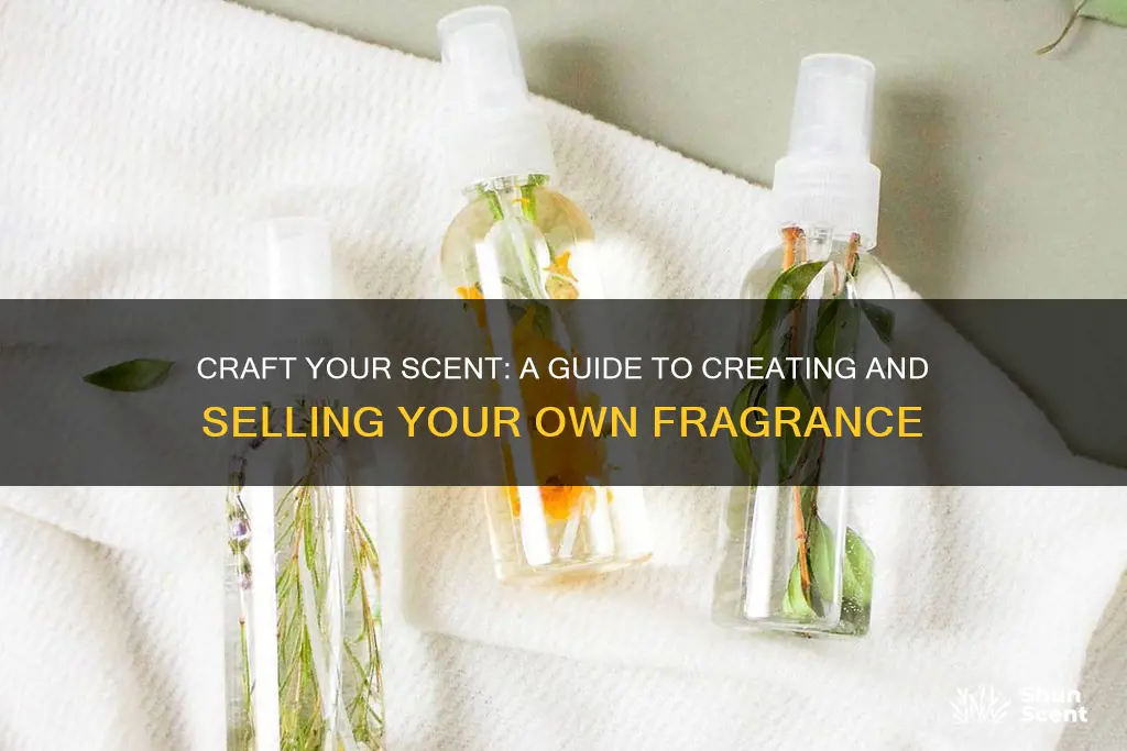 how to make your own fragrance and sell it