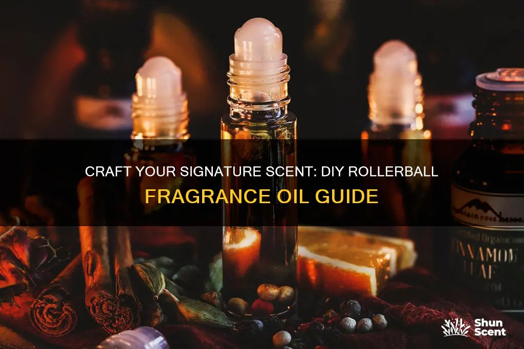 how to make your own fragrance oil in rollerball