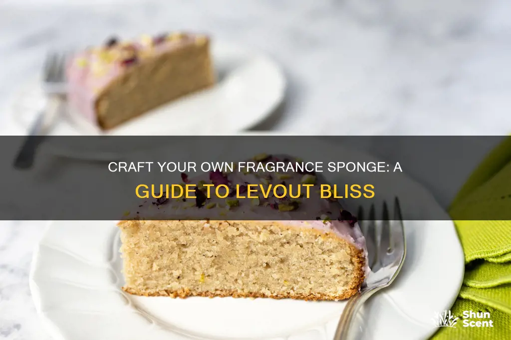 how to make your own fragrance sponge for levout