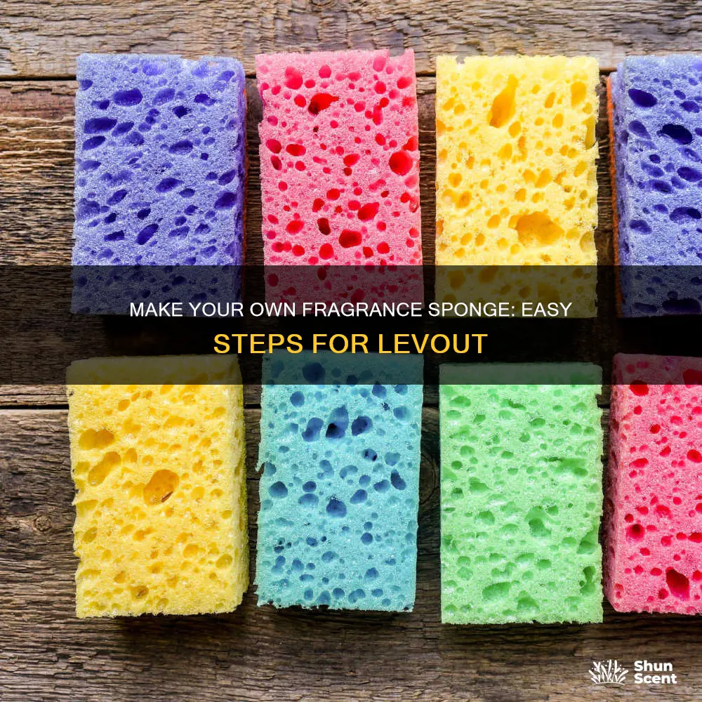 how to make your own fragrance sponge for levout