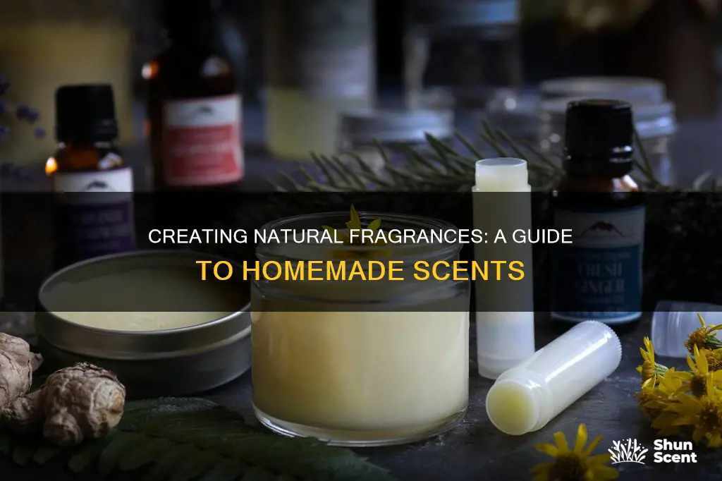 how to make your own fragrance useing natural ingredients