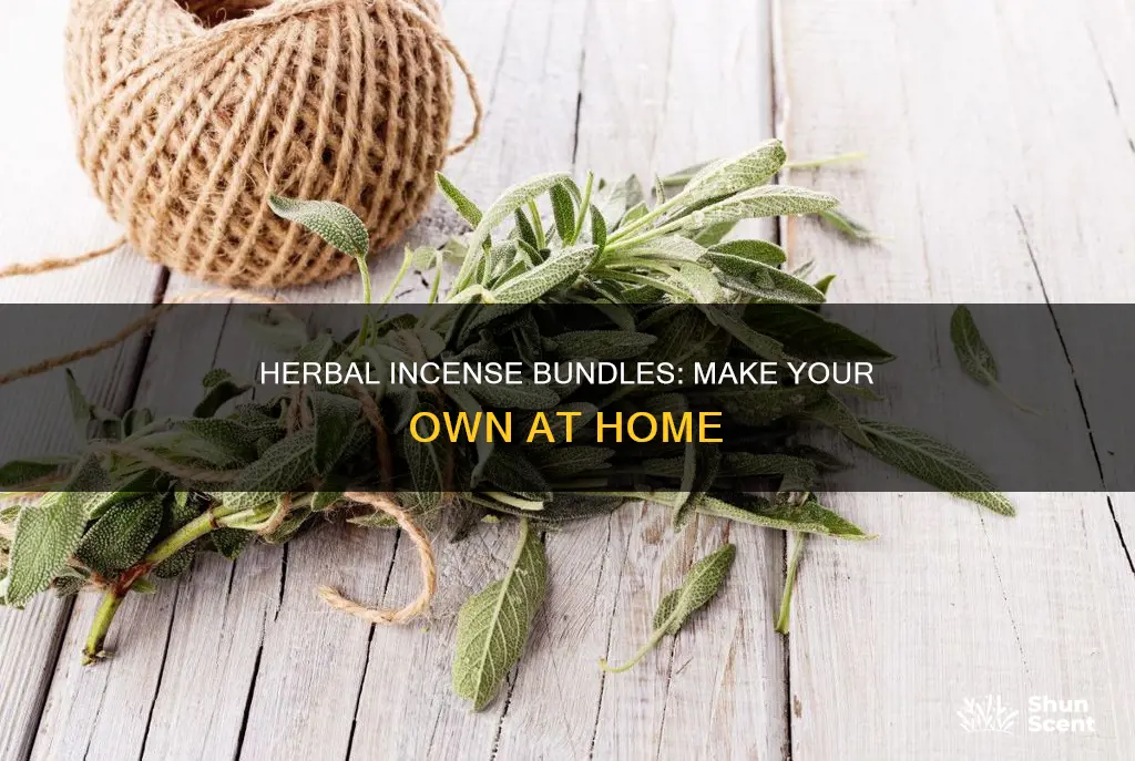 how to make your own herbal incense bundles organic authority