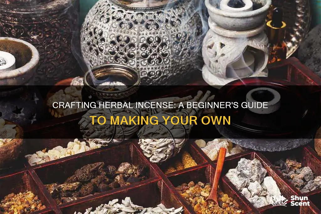 how to make your own herbal incense