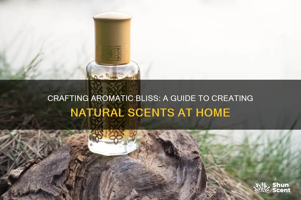 how to make your own natural scents