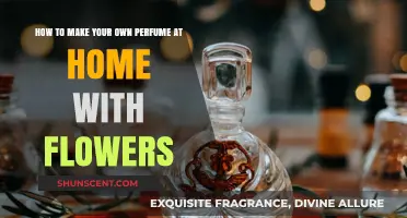 Crafting Floral Scents: Homemade Perfume with Flowers