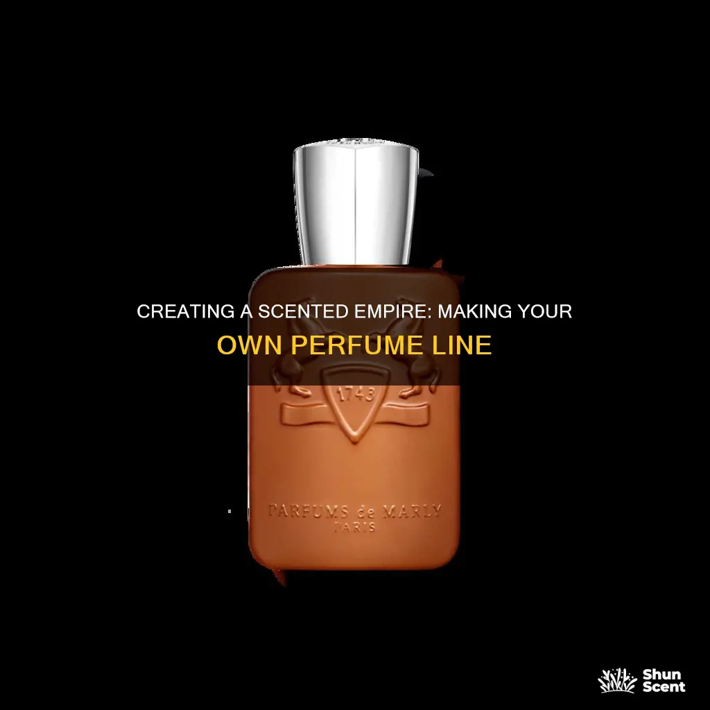 how to make your own perfume line