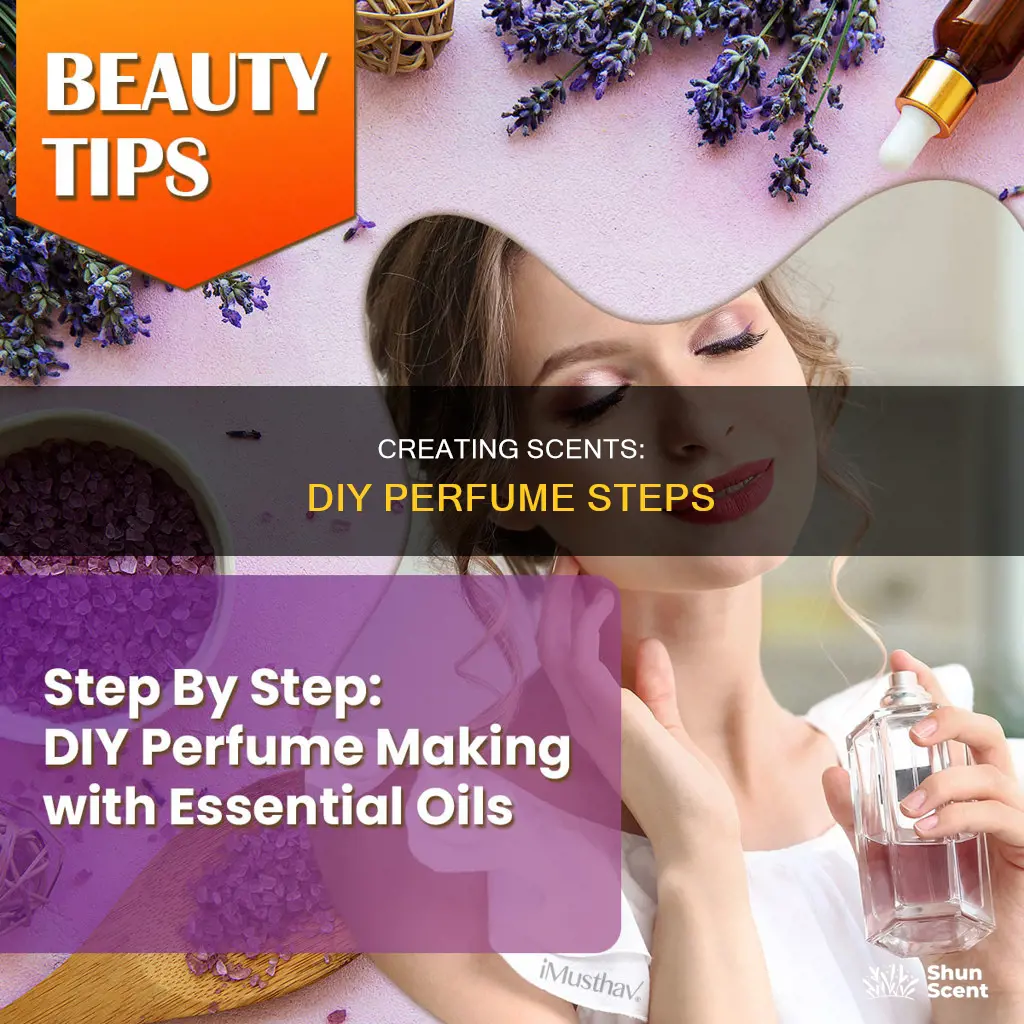 how to make your own perfume steps