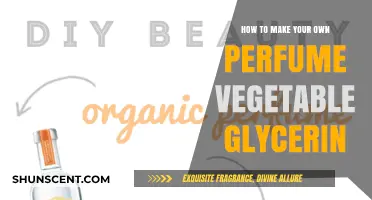 Make Your Own Perfume with Vegetable Glycerin