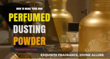 Make Your Own Perfumed Dusting Powder at Home