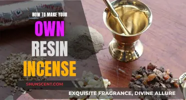 Making Resin Incense: A Beginner's Guide to Crafting Aromatic Blends