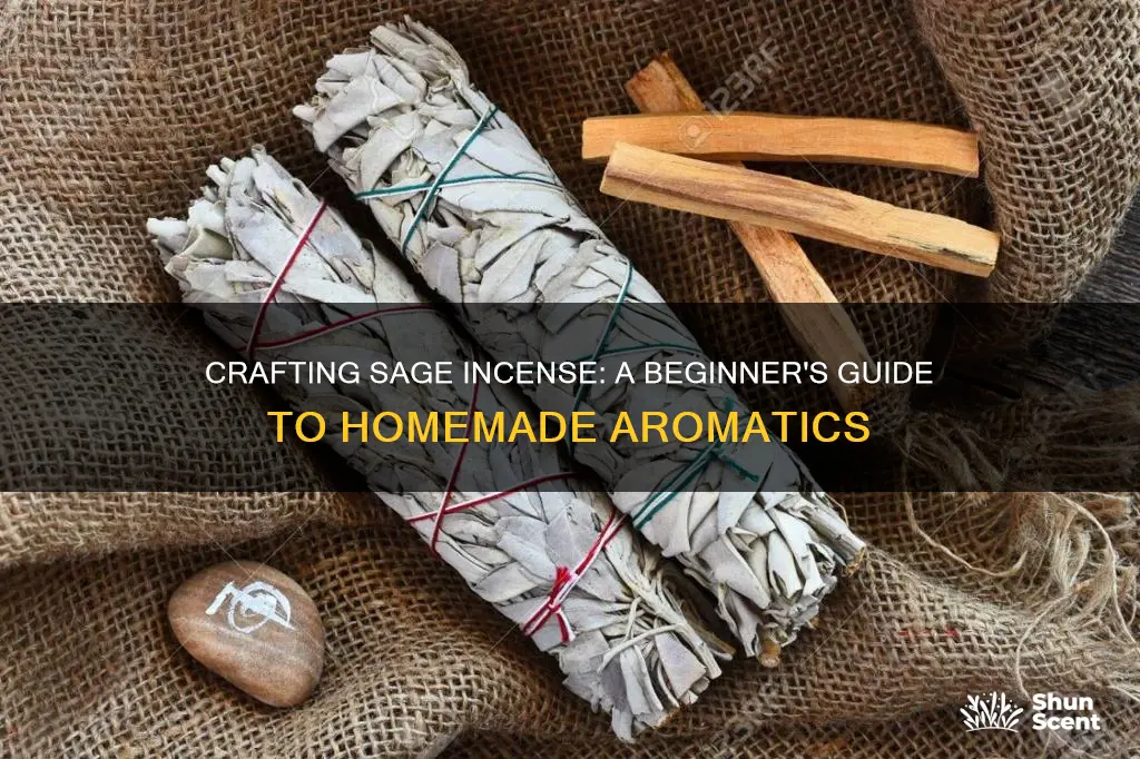 how to make your own sage incense