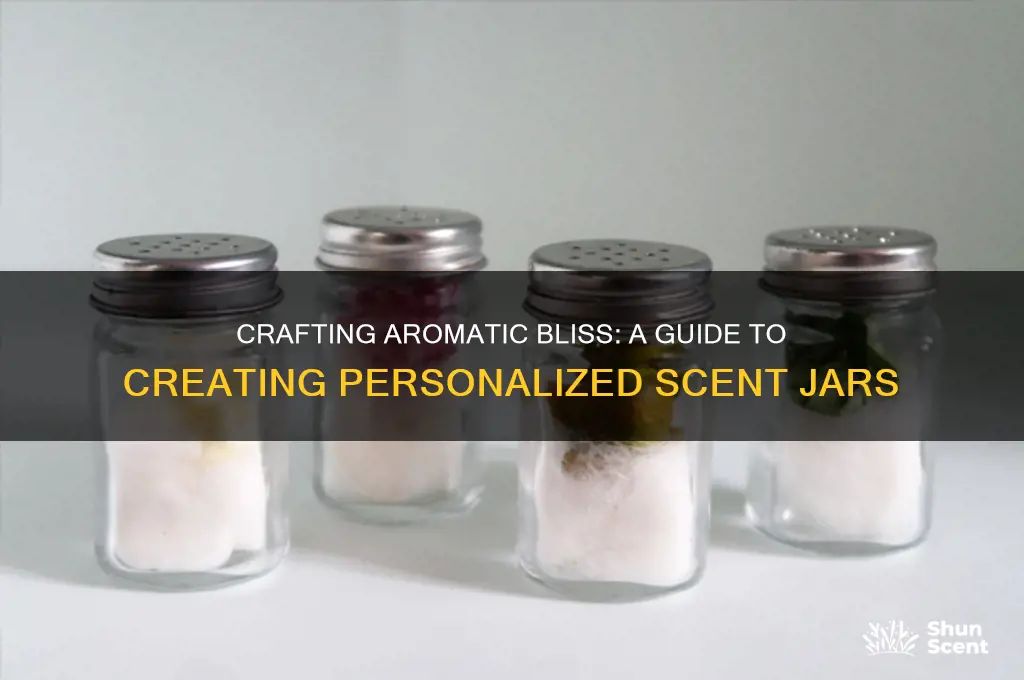 how to make your own scent jars