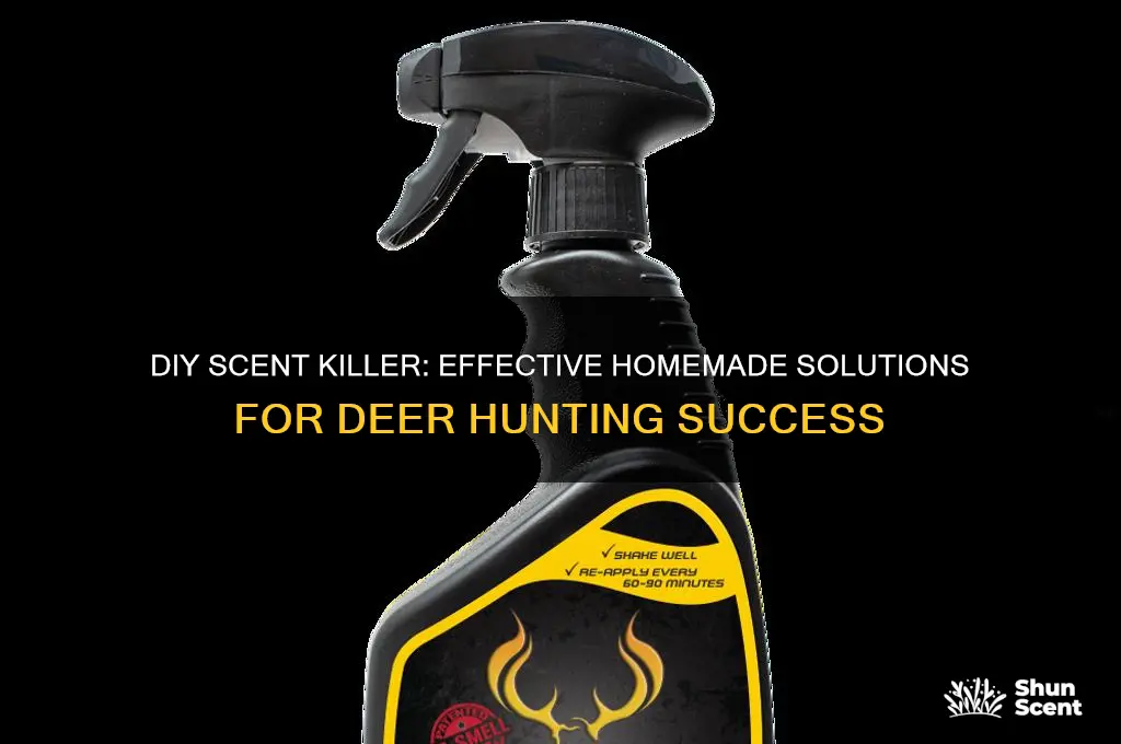 how to make your own scent killer for deer hunting