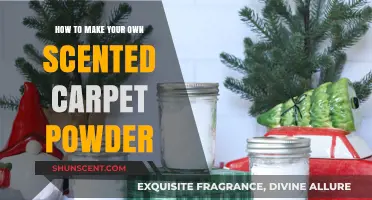 DIY Scented Carpet Powder: Freshen Your Home with Natural Ingredients
