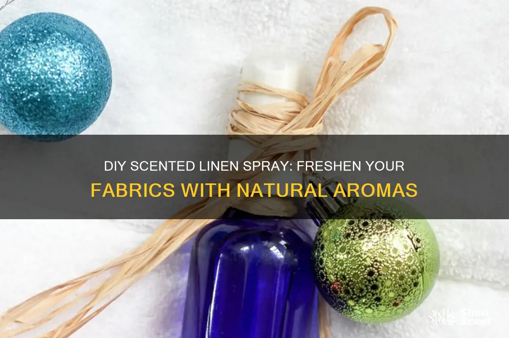 how to make your own scented linen spray