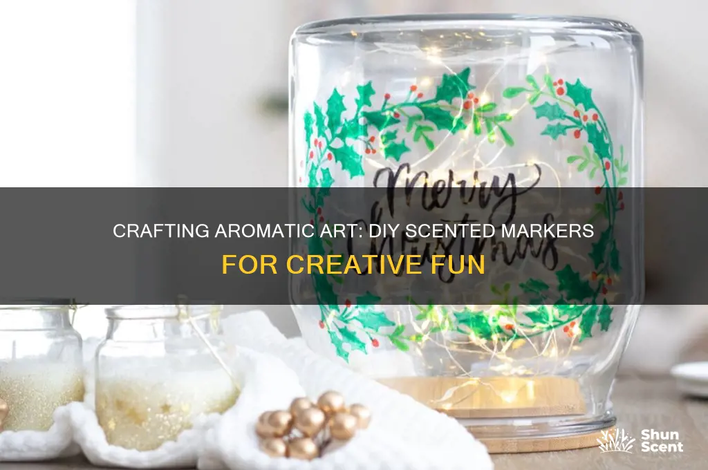 how to make your own scented markers