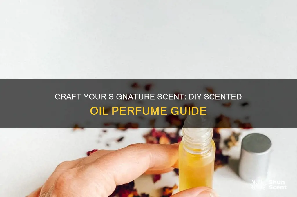 how to make your own scented oil perfume