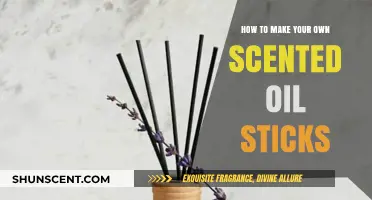 Crafting Aromatic Bliss: DIY Scented Oil Sticks Made Easy