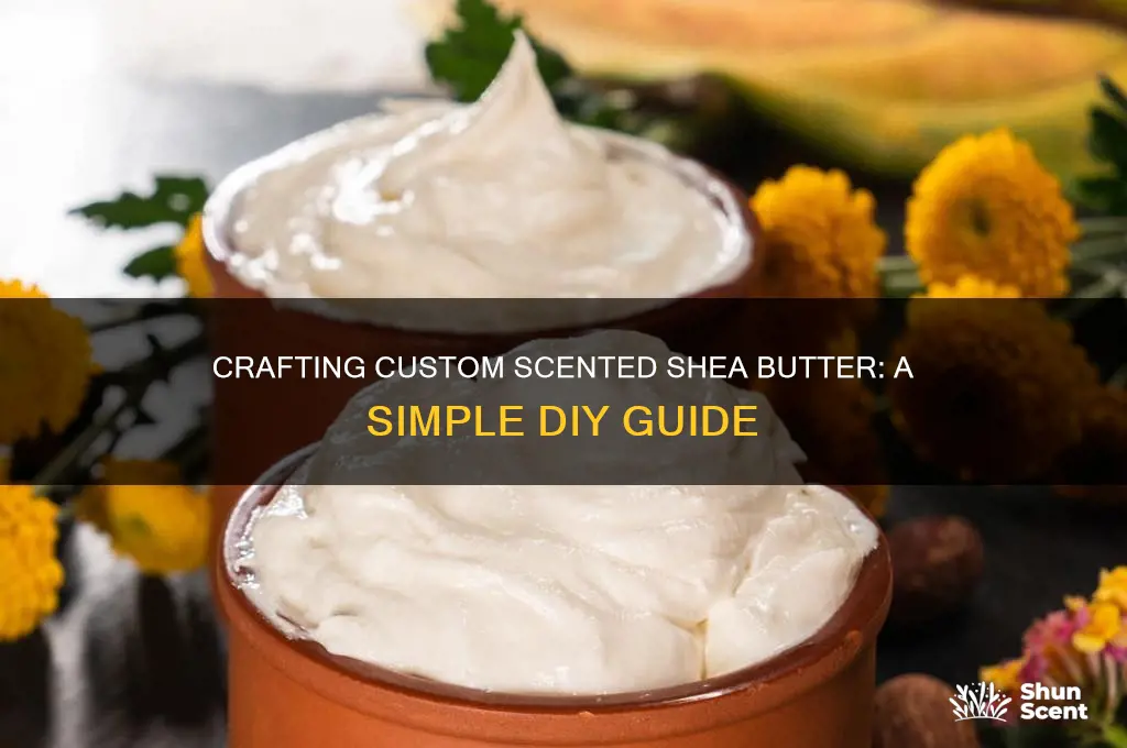 how to make your own scented shea butter