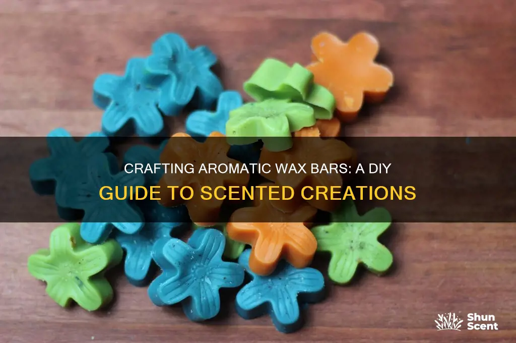 how to make your own scented wax bars