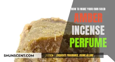 Creating Solid Amber Incense Perfume: A DIY Guide
