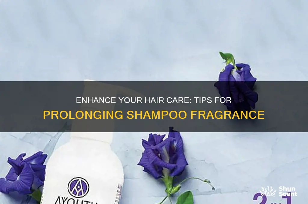how to make your shampoo scent last longer