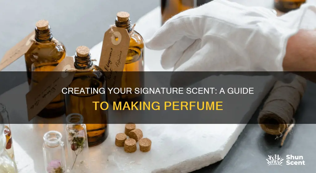 how to make ypur perfume project