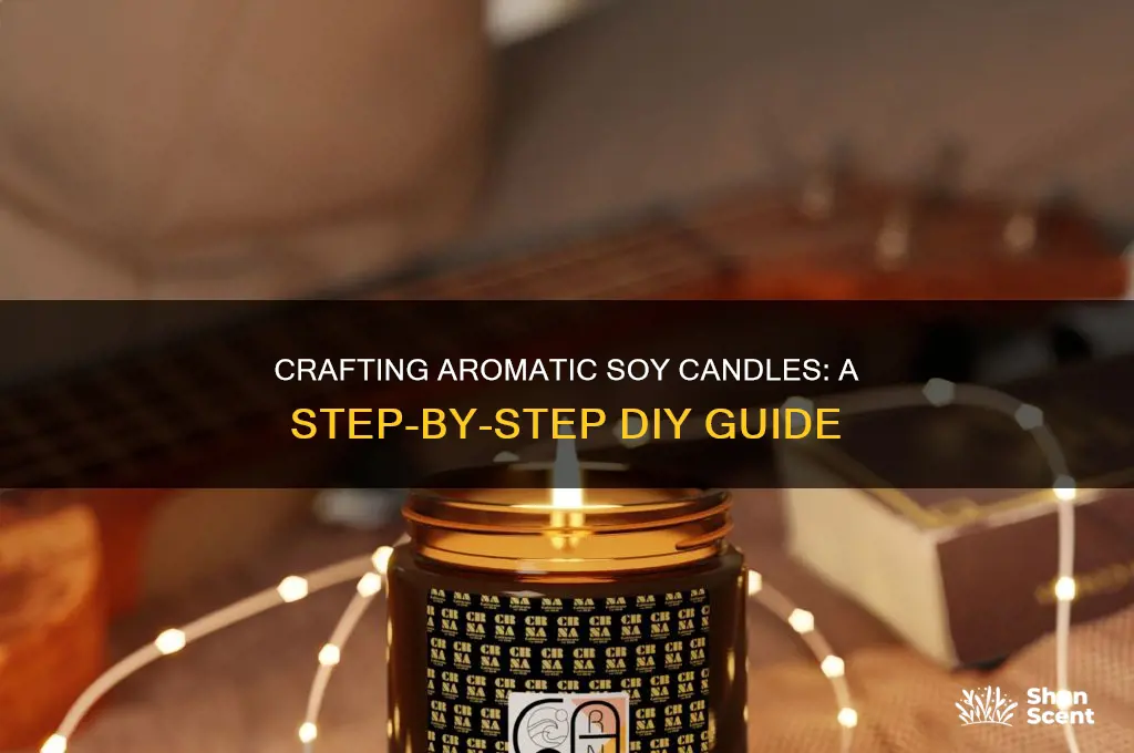 how to makr scented soy candles