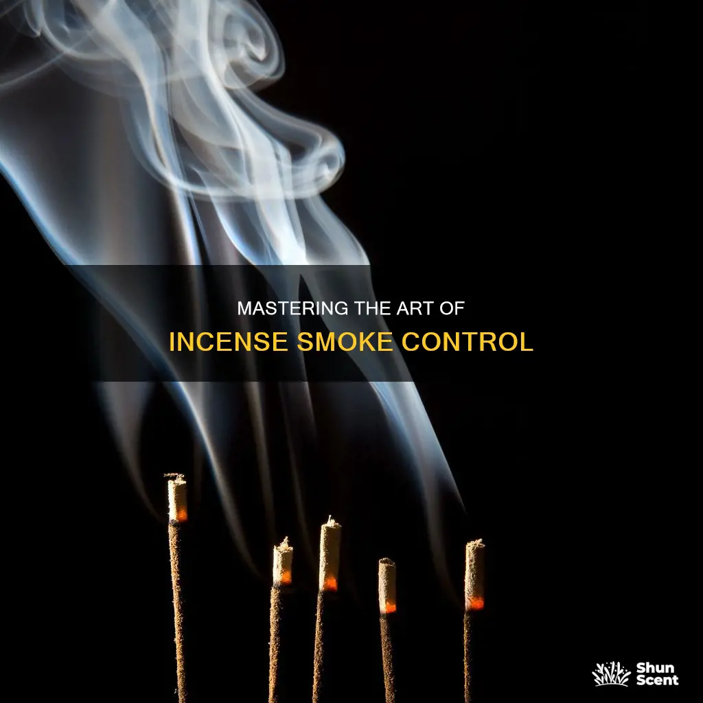 how to manipulate incense smoke
