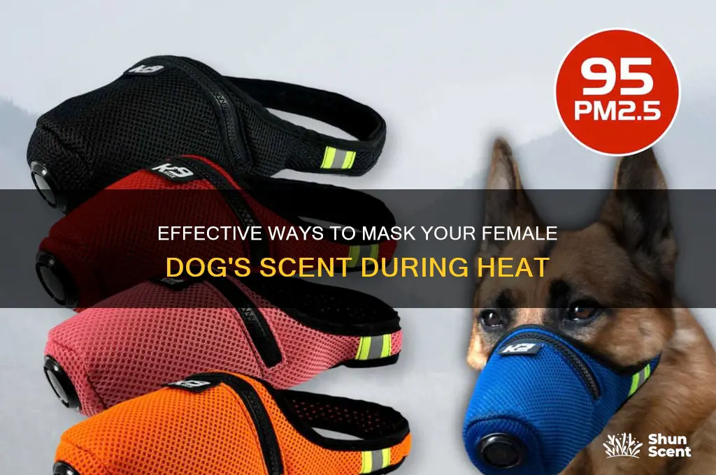 how to mask a female dog scent