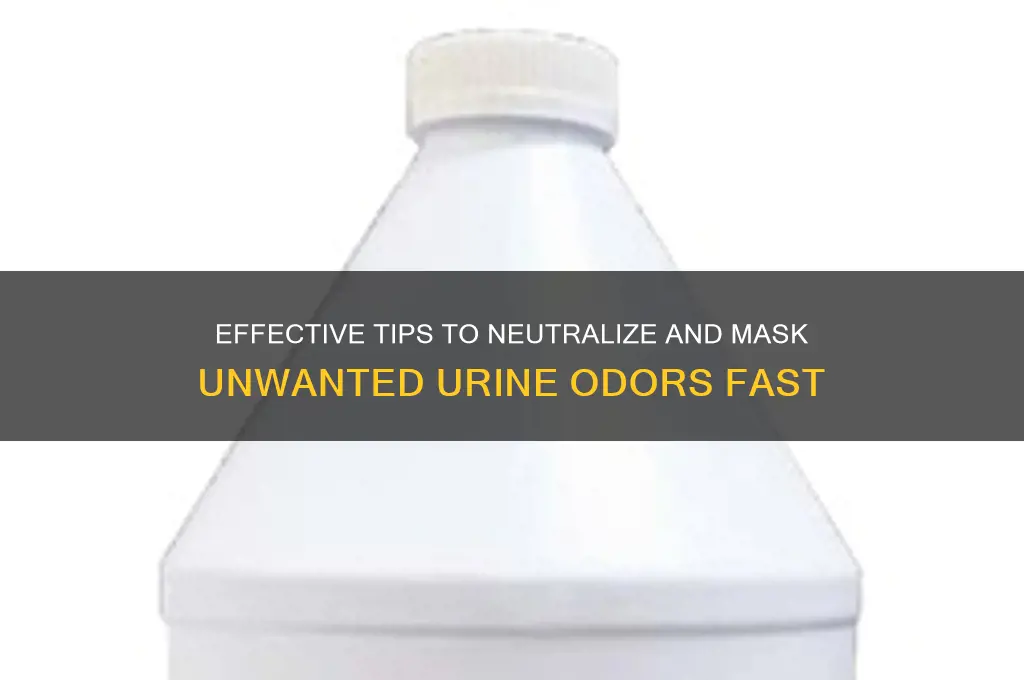 how to mask the scent of wee