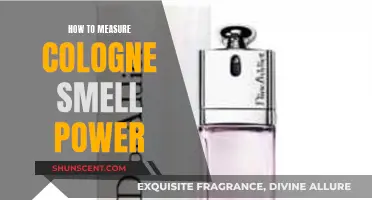 Cologne: Measuring the Power of Scents and Fragrances