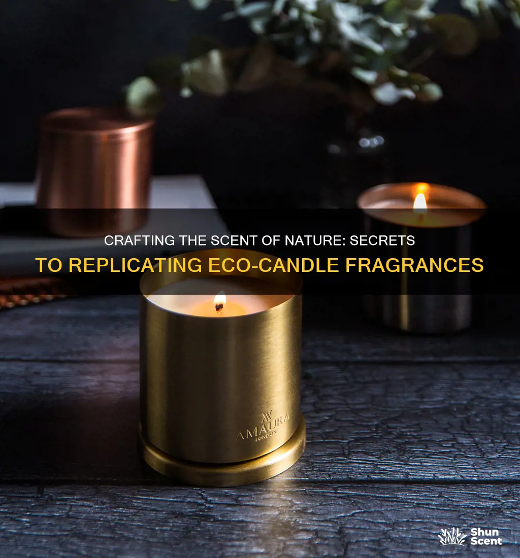 how to mimic fragrance of eco candle company