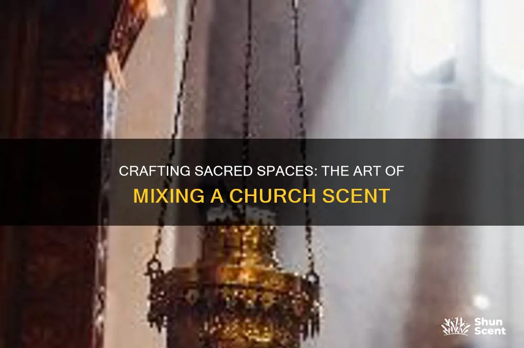 how to mix a church scent