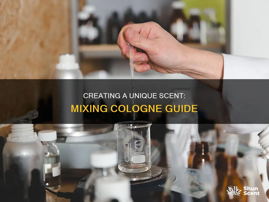 how to mix cologne