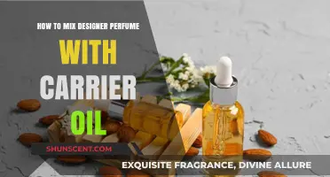 Creating Custom Scents: Mixing Designer Perfume with Carrier Oils