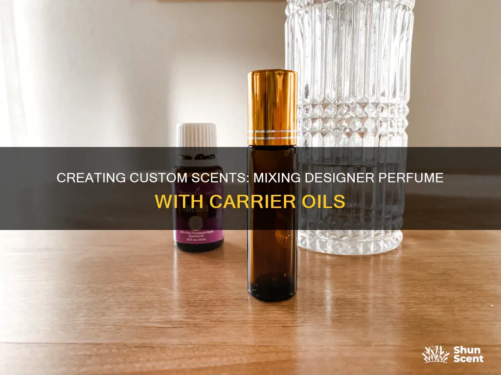 how to mix designer perfume with carrier oil